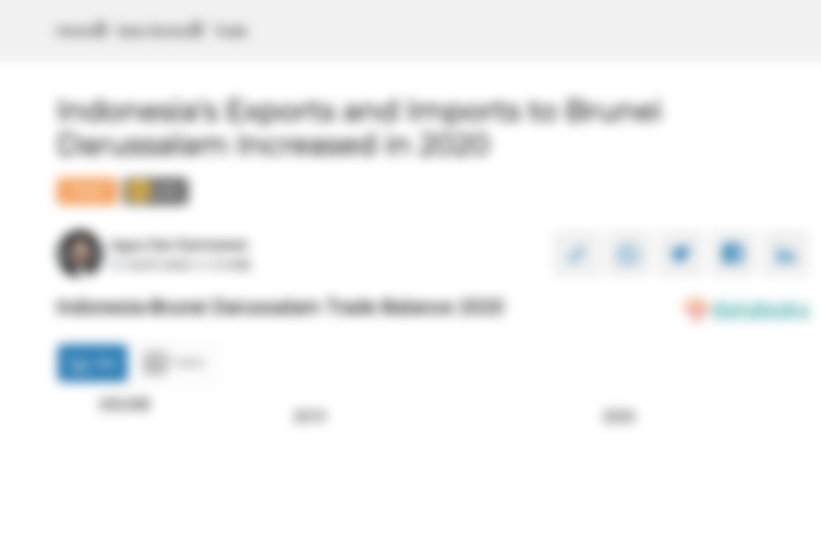Indonesia-Brunei Darussalam Trade Balance 2020