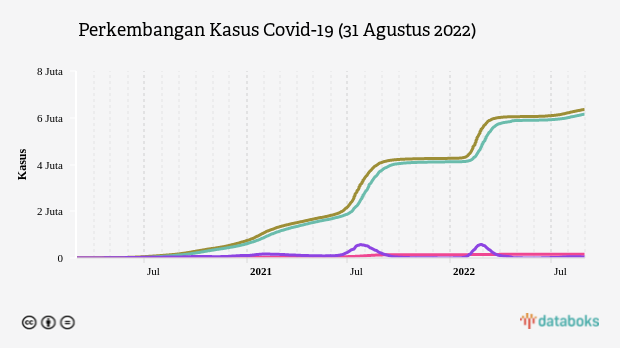 Perkembangan Kasus Covid-19 (31 Agustus 2022)