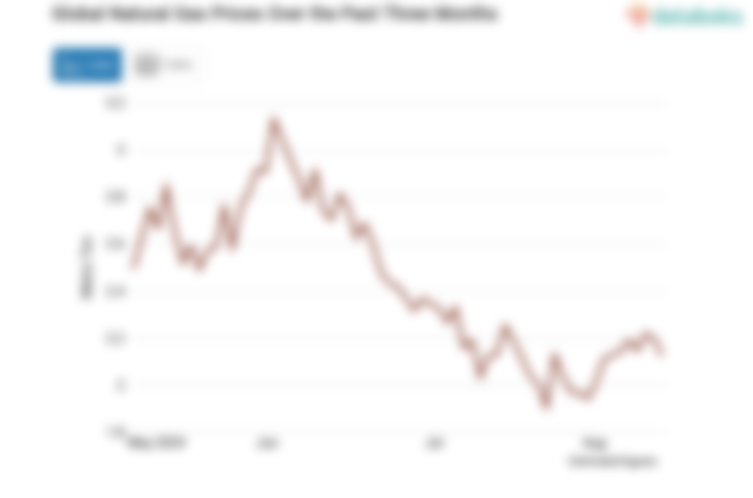 Harga Gas Alam Dunia Sore Hari Diperdagangkan US$ 2,13 per Mmbtu (Jumat, 16 Agustus 2024)