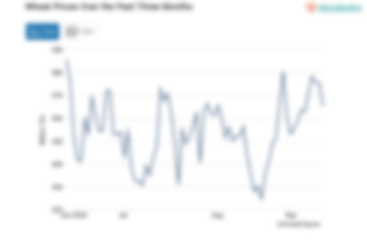 Harga Gandum Kontrak Tiga Bulan Turun Menuju Level US$ 566,5 Bushel (Kamis, 19 September 2024)