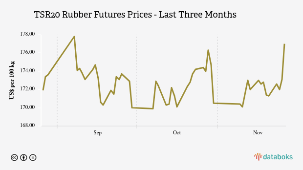 TSR20 Rubber Price Rises to US$201.9 per 100 kg (Tuesday, September 24, 2024)