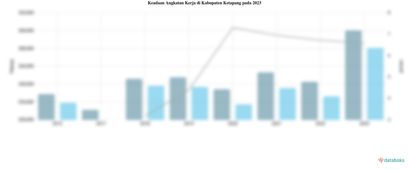 Keadaan Angkatan Kerja di Kabupaten Ketapang pada 2023