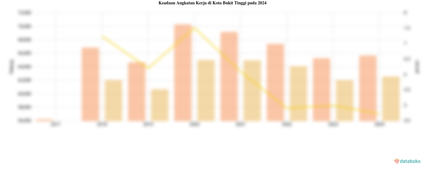 Keadaan Angkatan Kerja di Kota Bukit Tinggi pada 2024