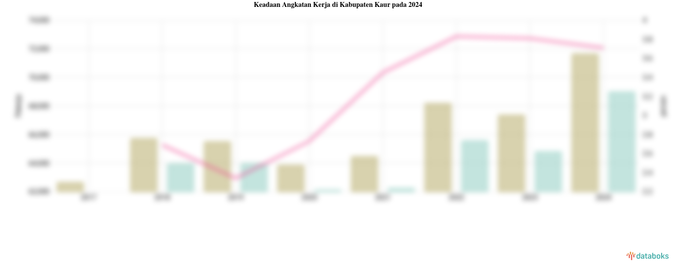 Keadaan Angkatan Kerja di Kabupaten Kaur pada 2024