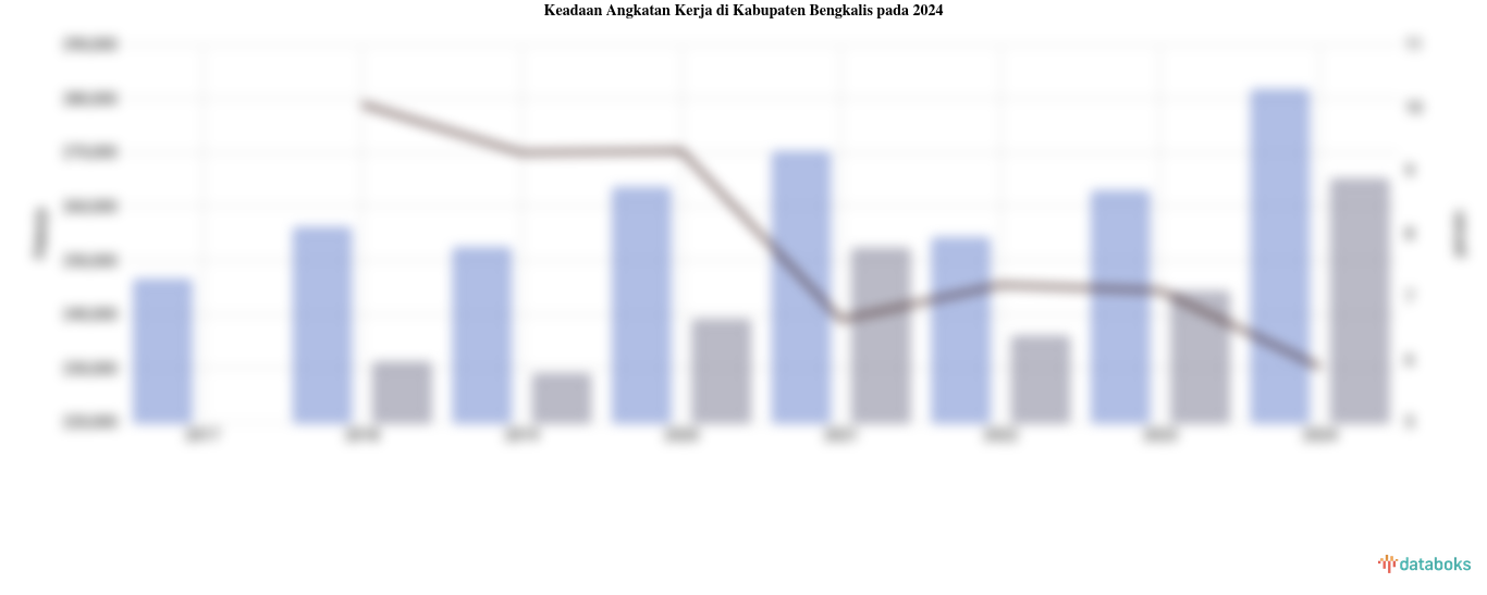 Keadaan Angkatan Kerja di Kabupaten Bengkalis pada 2024