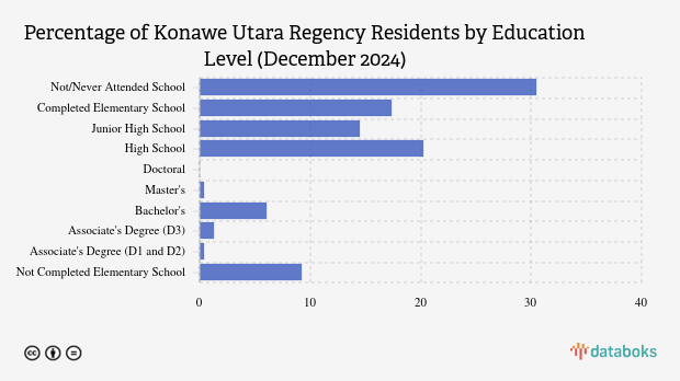 6.770 Penduduk Konawe Utara Berpendidikan Tinggi pada Desember 2024