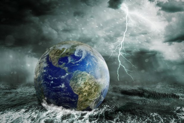 Climate change storm