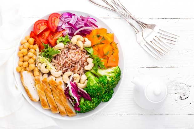 ilustrasi healthy foods