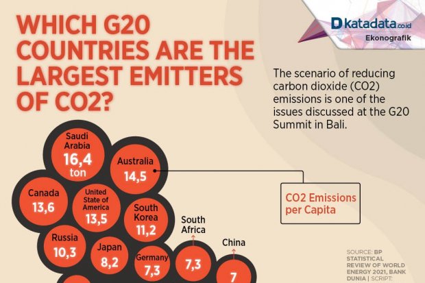Which G20 Countries Are the Largest Emitters of CO2?