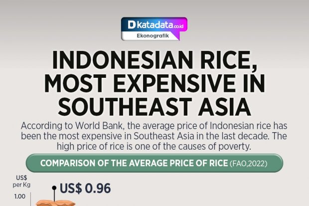 Indonesian Rice, Most Expensive In Southeast Asia