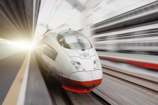 high speed train rides