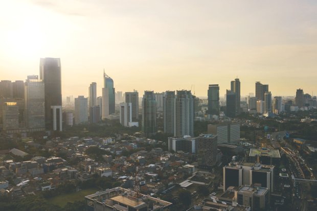 Jakarta city view