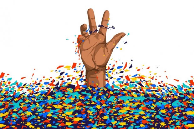 Dalam Hujan, Ada Bahaya Sampah Plastik Mengancam Tubuh Manusia