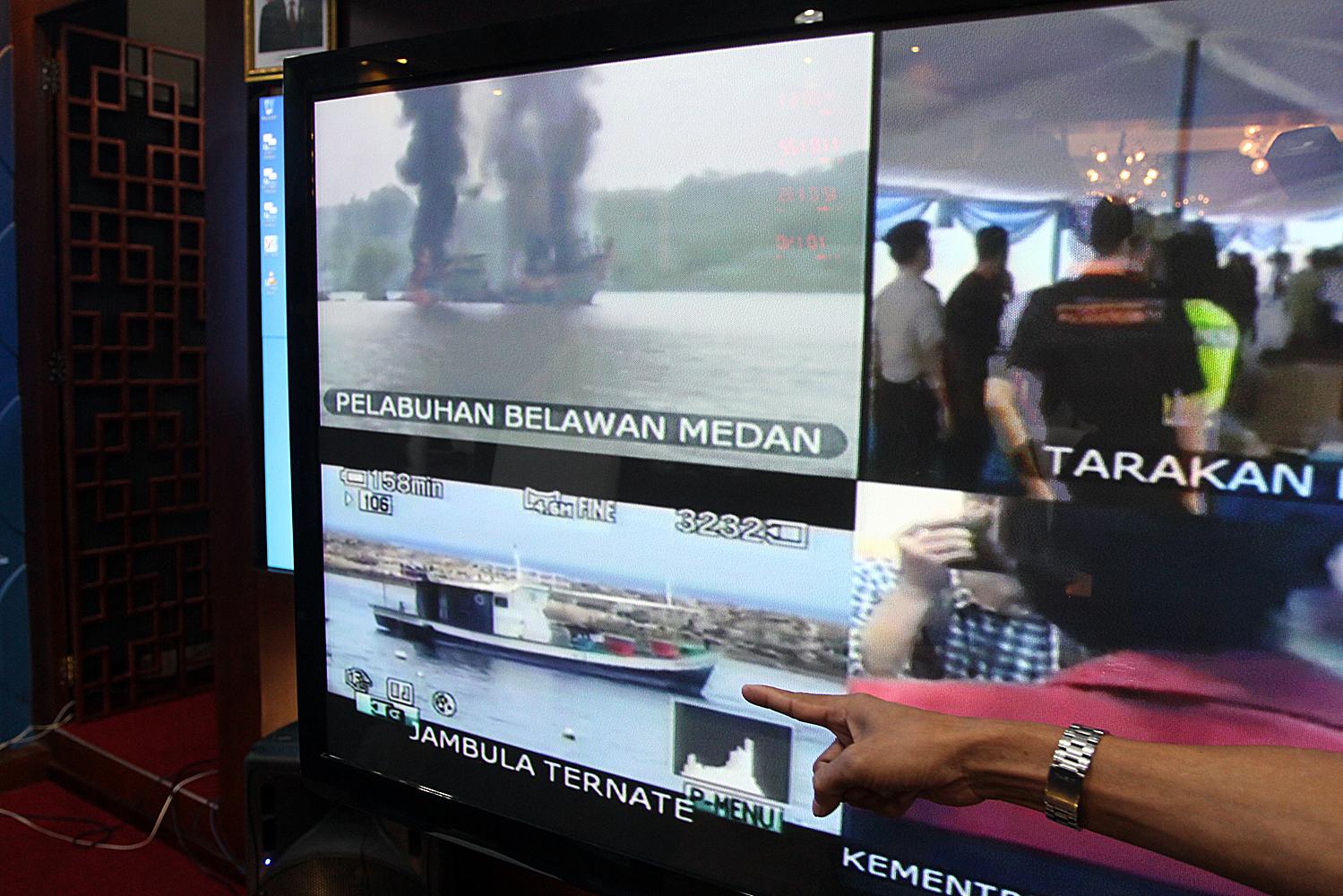 Lokasi peledakan kapal di Tarempa, Riau; di Pelabuhan Belawan, Sumatera Utara; di Langsa, Aceh dan di Batam serta Ranai, Kepulauan Riau. Selain itu, di Tarakan dan Pontianak, Kalimantan.