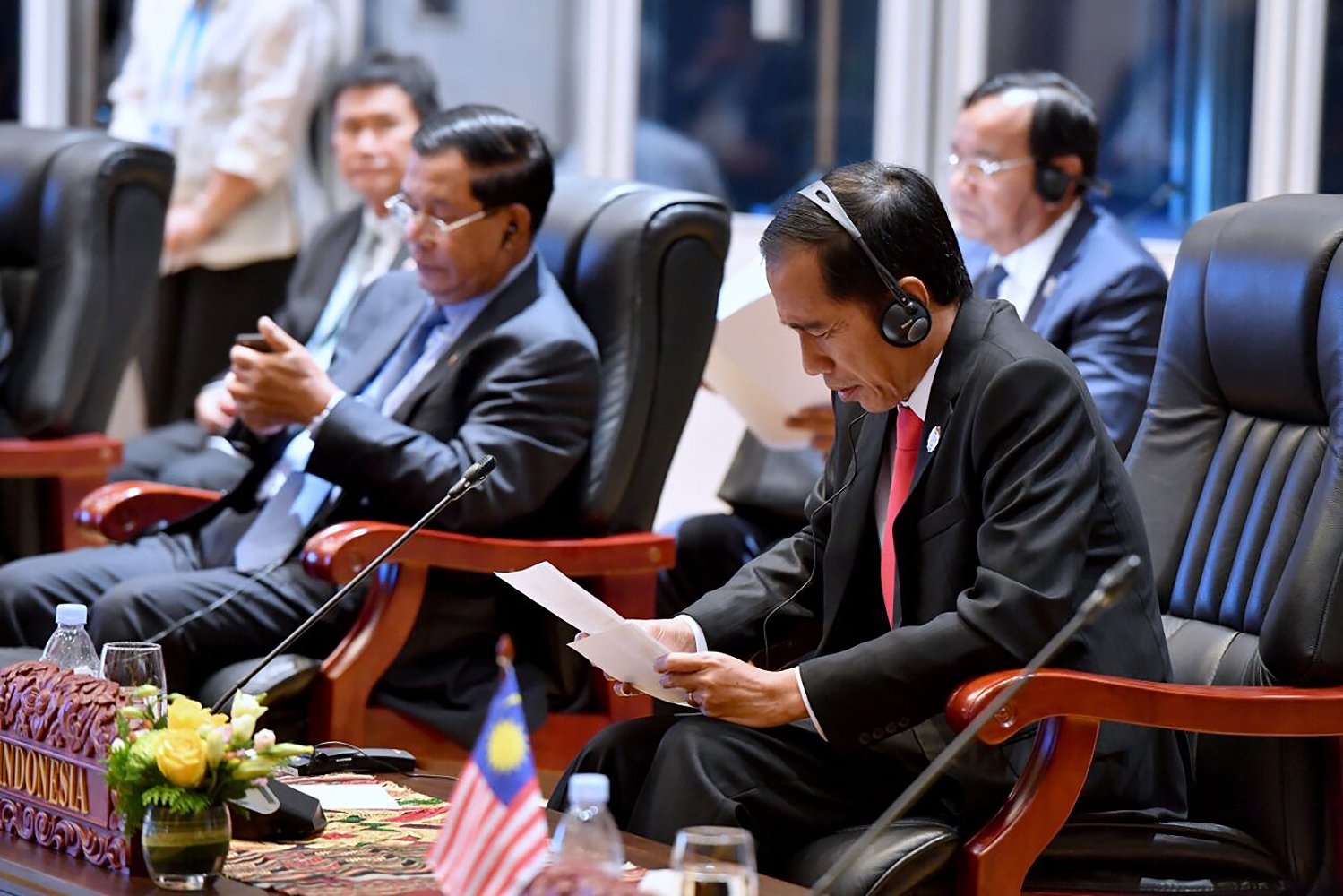 Presiden Joko Widodo mengingatkan seluruh negara anggota ASEAN tentang pentingnya menjaga stabilitas di kawasan ASEAN.