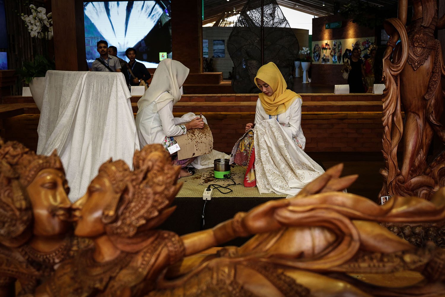 Adapun area Indonesia Pavilion dibagi menjadi beberapa ruangan tematik seperti BUMN Hall, Area Workshop, Area Pameran, VIP Lounge, Investment Corner, Photo Booth Nusantara, serta Stage Pavilion dan Coffee Shop.
