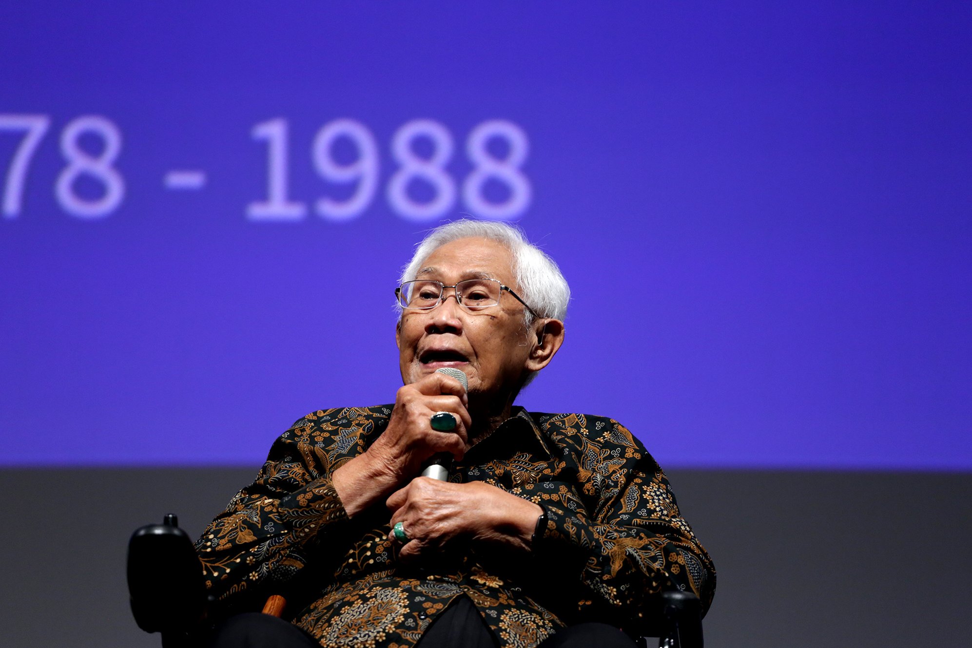  Pendiri Bimasena, Prof. Dr. Subroto di Jakarta, Rabu, (28/11/2018)