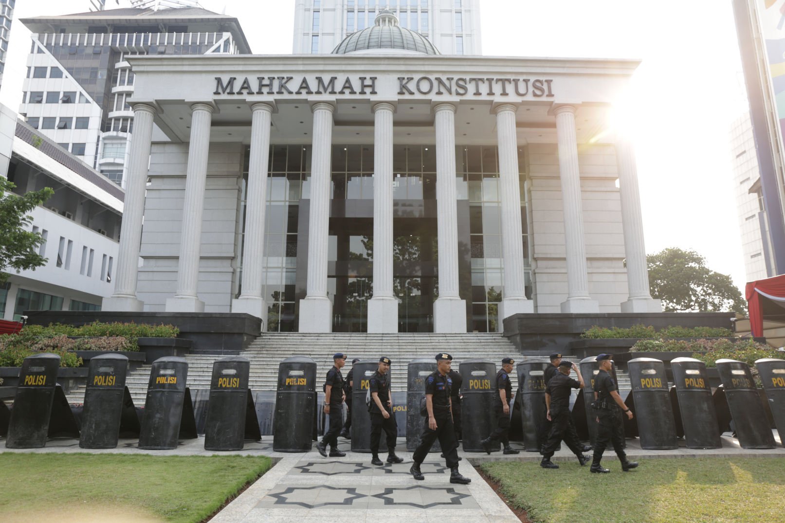 ilustrasi Mahkamah Konstitusi, Jakarta Pusat (12/6).