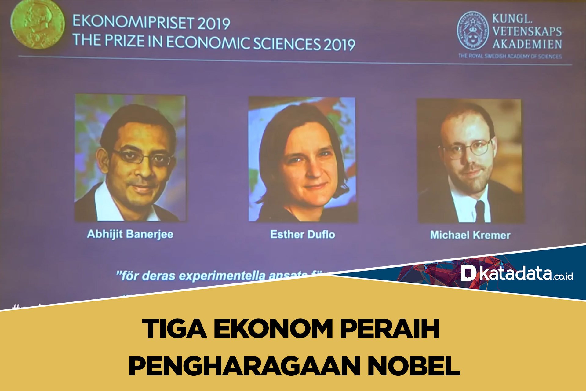 Nobel ekonomi 2019