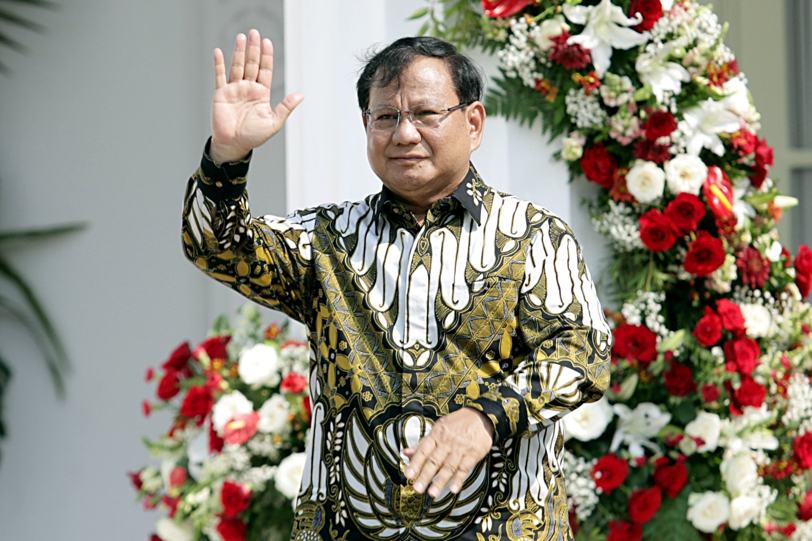 Menteri Pertahanan Prabowo Subianto. Hari ini Presiden Joko Widodo mengumumkan para menteri dan pejabat setingkat menteri periode 2019-2024.
