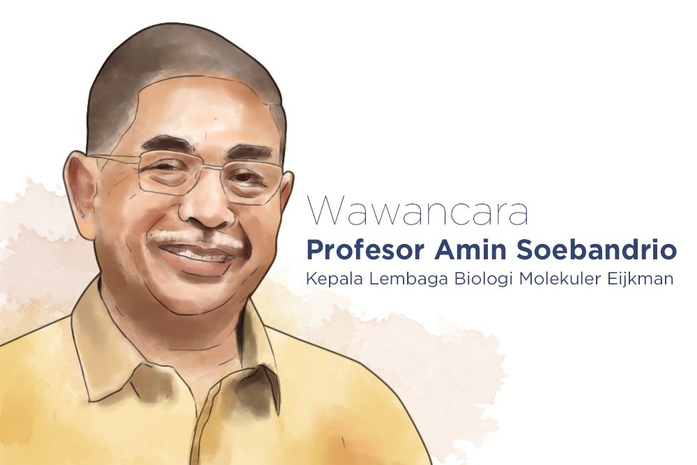 Kepala Lembaga Biologi Molekuler Eijkman Profesor Amin Soebandrio.