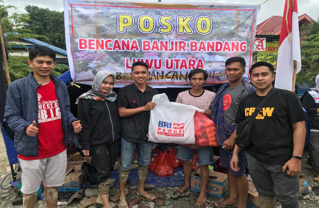 Bank Rakyat Indonesia - POSKO Bencana Banjir Bandang