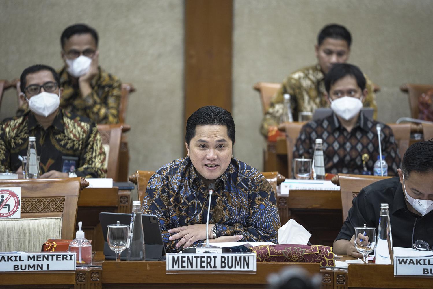 RAKER KOMISI VI DPR DENGAN MENTERI BUMN