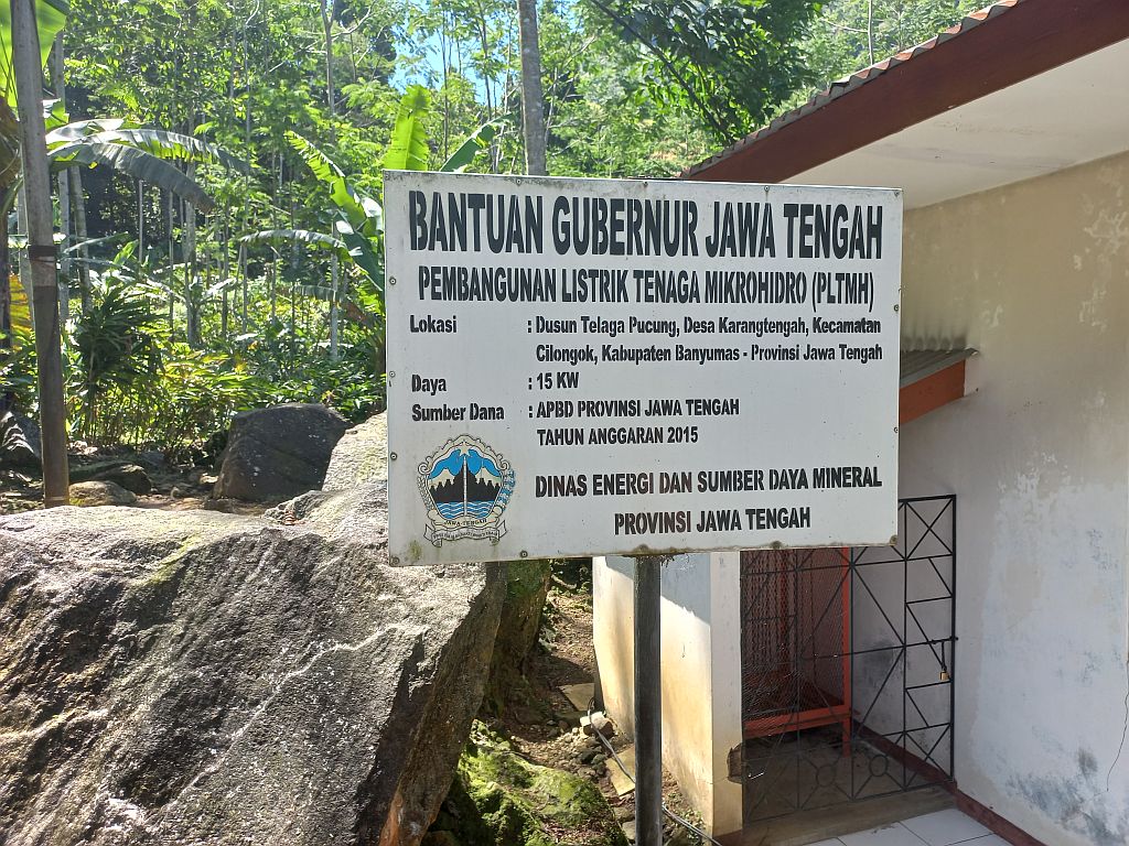 PLTMH Desa Karangtengah, Kabupaten Banyumas, Jawa Tengah
