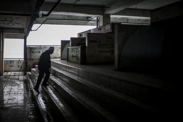 KONDISI PASAR TANAH ABANG BLOK G MEMPRIHATINKAN