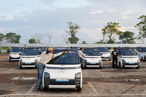 Wuling Air ev mobil resmi KTT ASEAN 2023