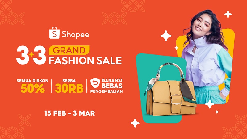 Promo Shopee 3.3 Grand Fashion Sale