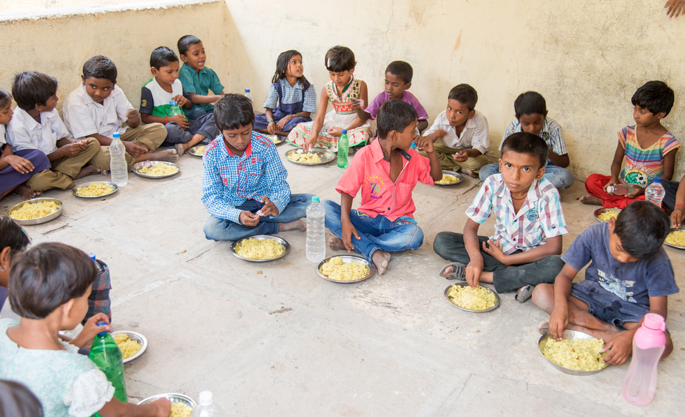 Program makan siang gratis di India