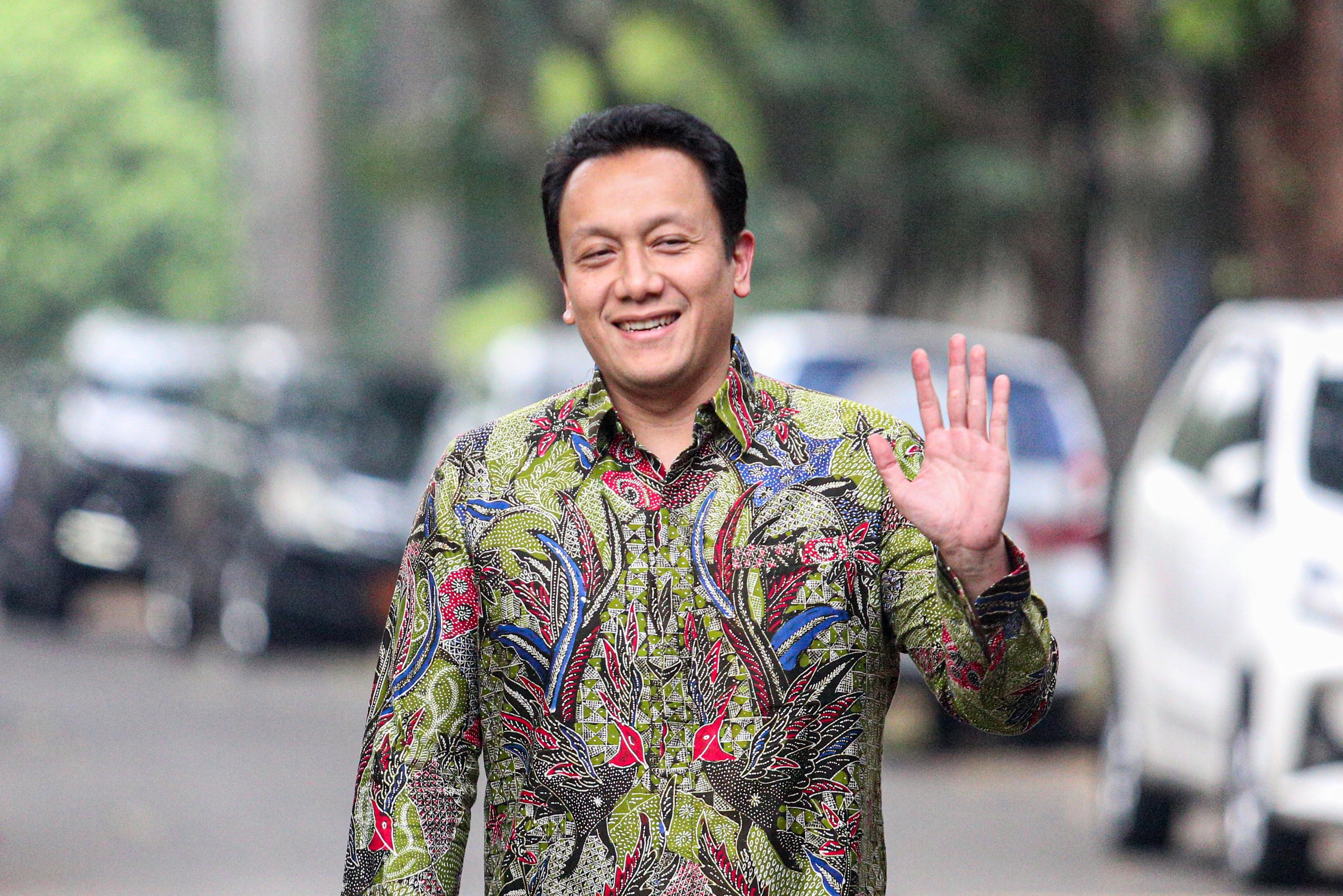 Staf Khusus Presiden, Diaz Hendropriyono tiba di kediaman Presiden Terpilih Prabowo Subianto di Jalan Kertanegara, Jakarta Selatan, Selasa (15/10/2024). Presiden Terpilih Prabowo Subianto memanggil sejumlah tokoh yang diproyeksikan menjadi wakil menteri dalam kabinet pada pemerintahan 2024-2029 mendatang.