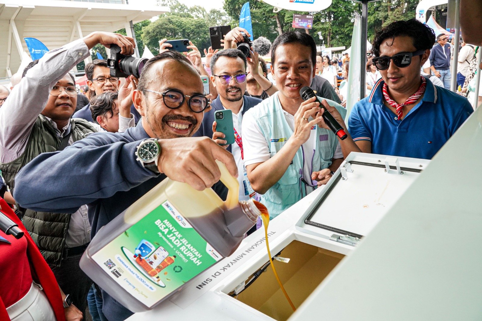 Pertamina Kumpulkan Minyak Jelantah