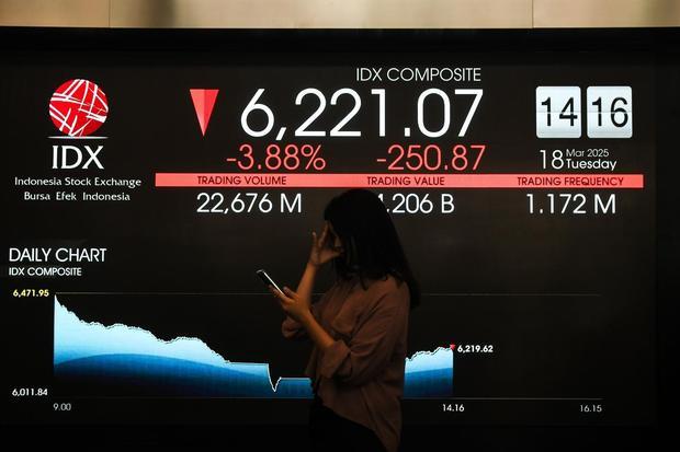 BEI terapkan trading halt imbas IHSG anjlok lima persen