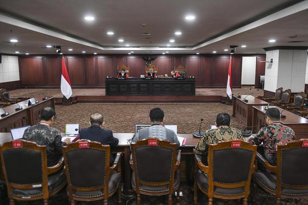 Sidang MK uji materi UU Pemilu