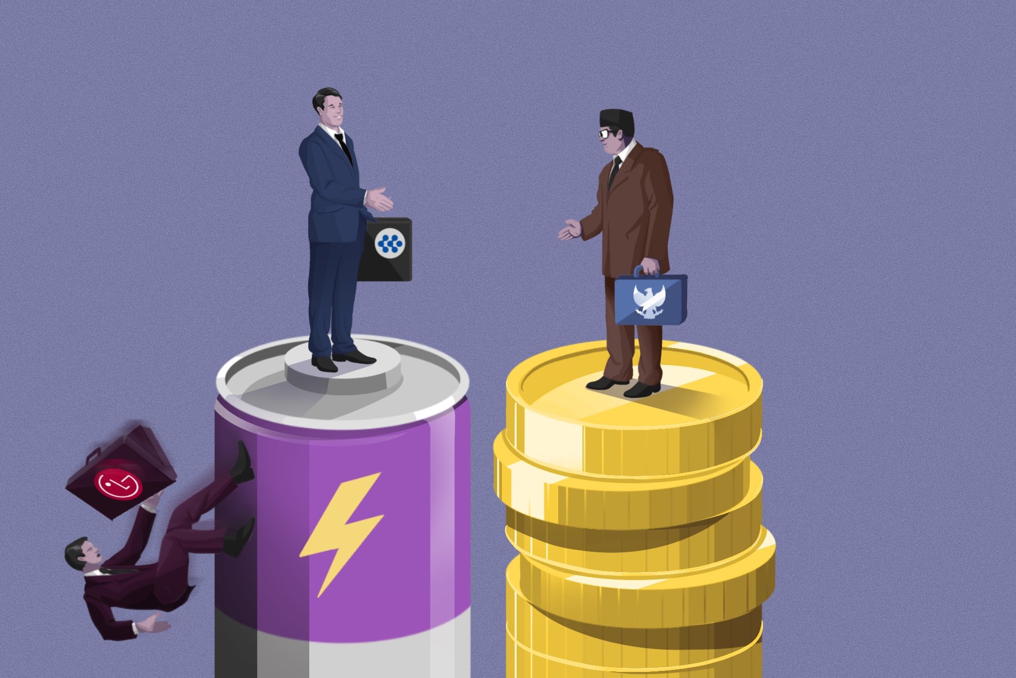 Ilustrasi Telaah LG investasi baterai