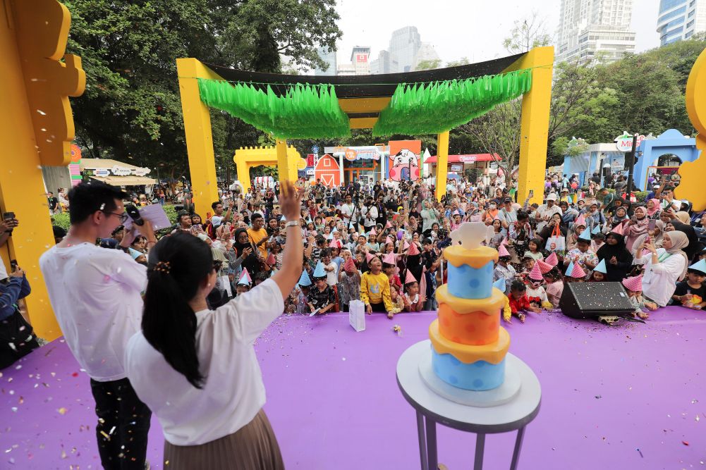 Keseruan hari kedua kumparanMOM Festival Hari Anak 2025.