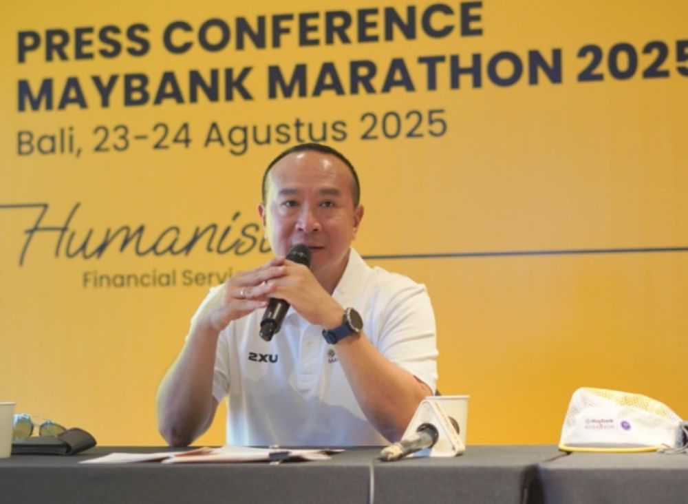 President Director Maybank Indonesia, Steffano Ridwan, menegaskan komitmen Maybank Indonesia dalam mendukung pengembangan sport tourism yang selaras d