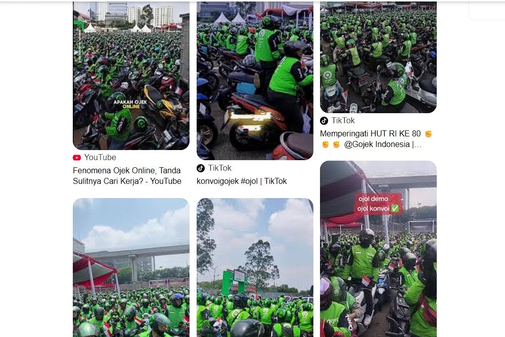 Konvoi Gojek 