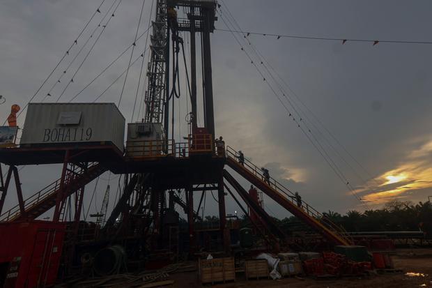 Pengeboran sumur migas Pertamina Hulu Rokan