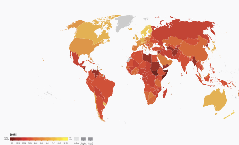Indeks Persepsi Korupsi Transparansi International