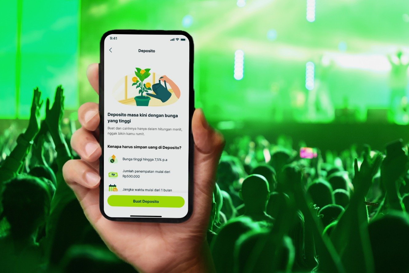 Tampilan aplikasi Superbank