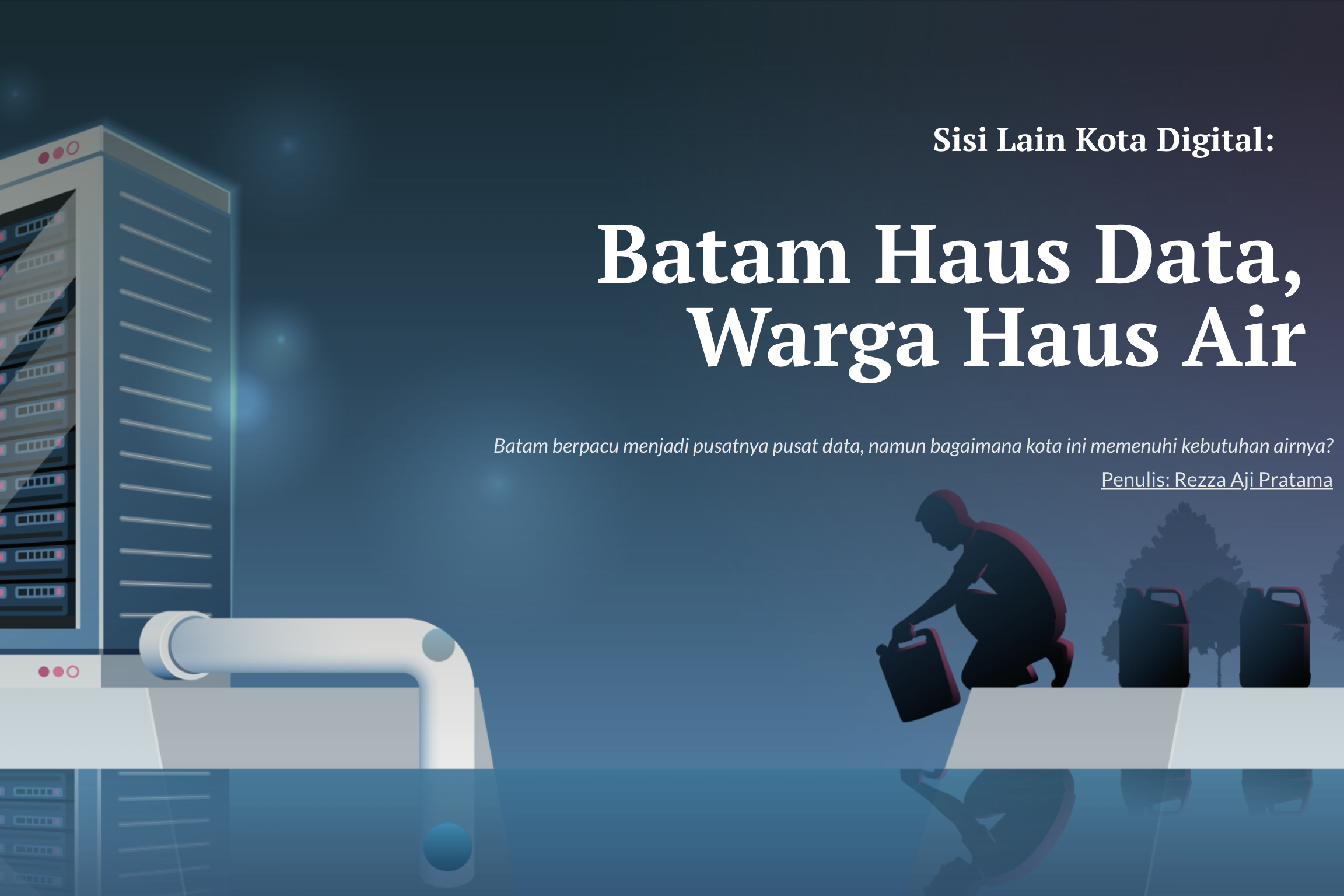 Batam Haus Data, Warga Haus Air