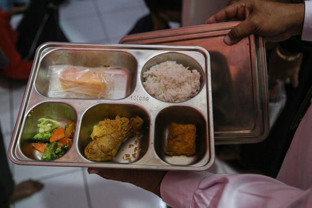 Pelaksanaan program Makan Bergizi Gratis di SLB Semarang