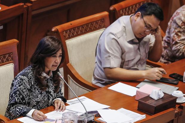 Raker Komisi I DPR dengan Menteri Komdigi