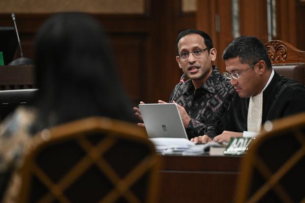 Sidang lanjutan Nadiem Makarim