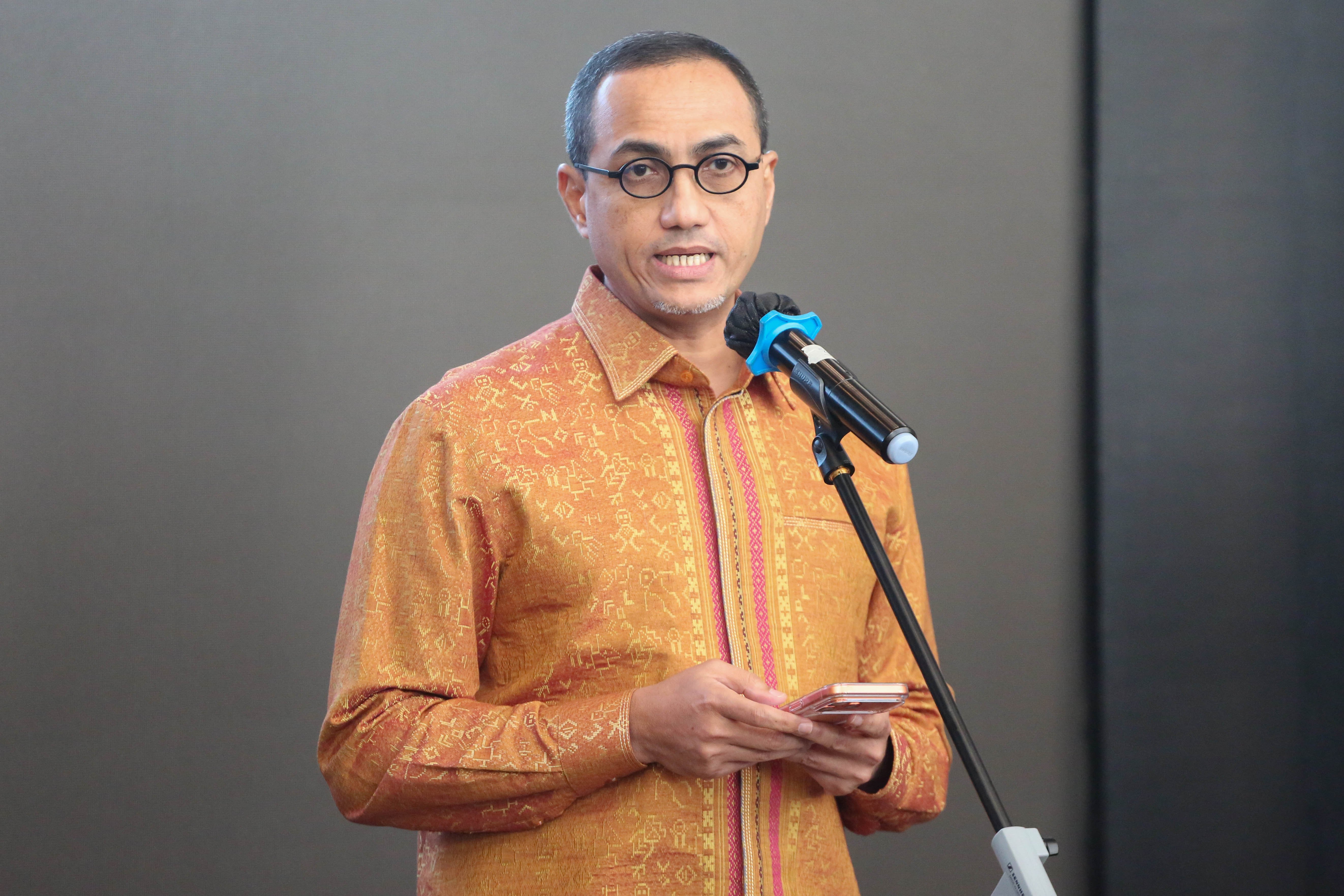 Konferensi Pers Capaian Reformasi Transparansi Pasar Modal Indonesia (Foto: Katadata/Fauza Syahputra)