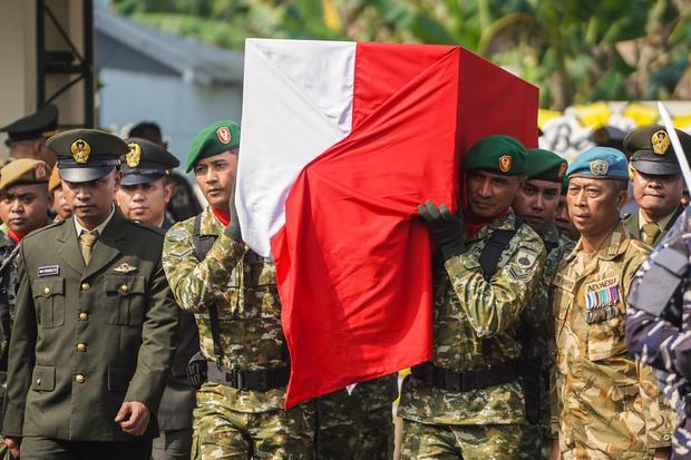 Pemakaman Kopda Farizal Rhomadhon di Yogyakarta