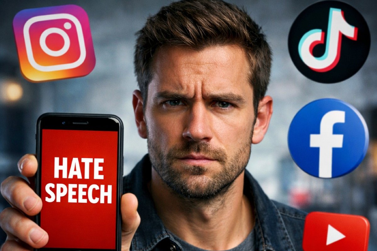 Ilustrasi hate speech